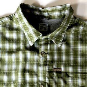 Columbia Omni Shield Button-Down, XL, EUC